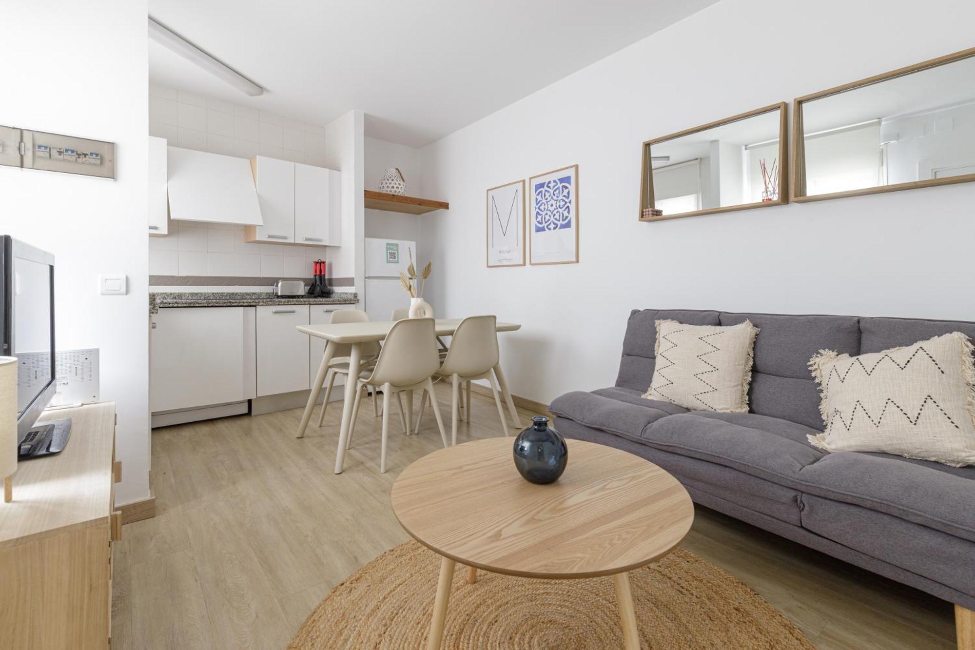 Caterina Pedregalejo Apartment Malaga Ngoại thất bức ảnh